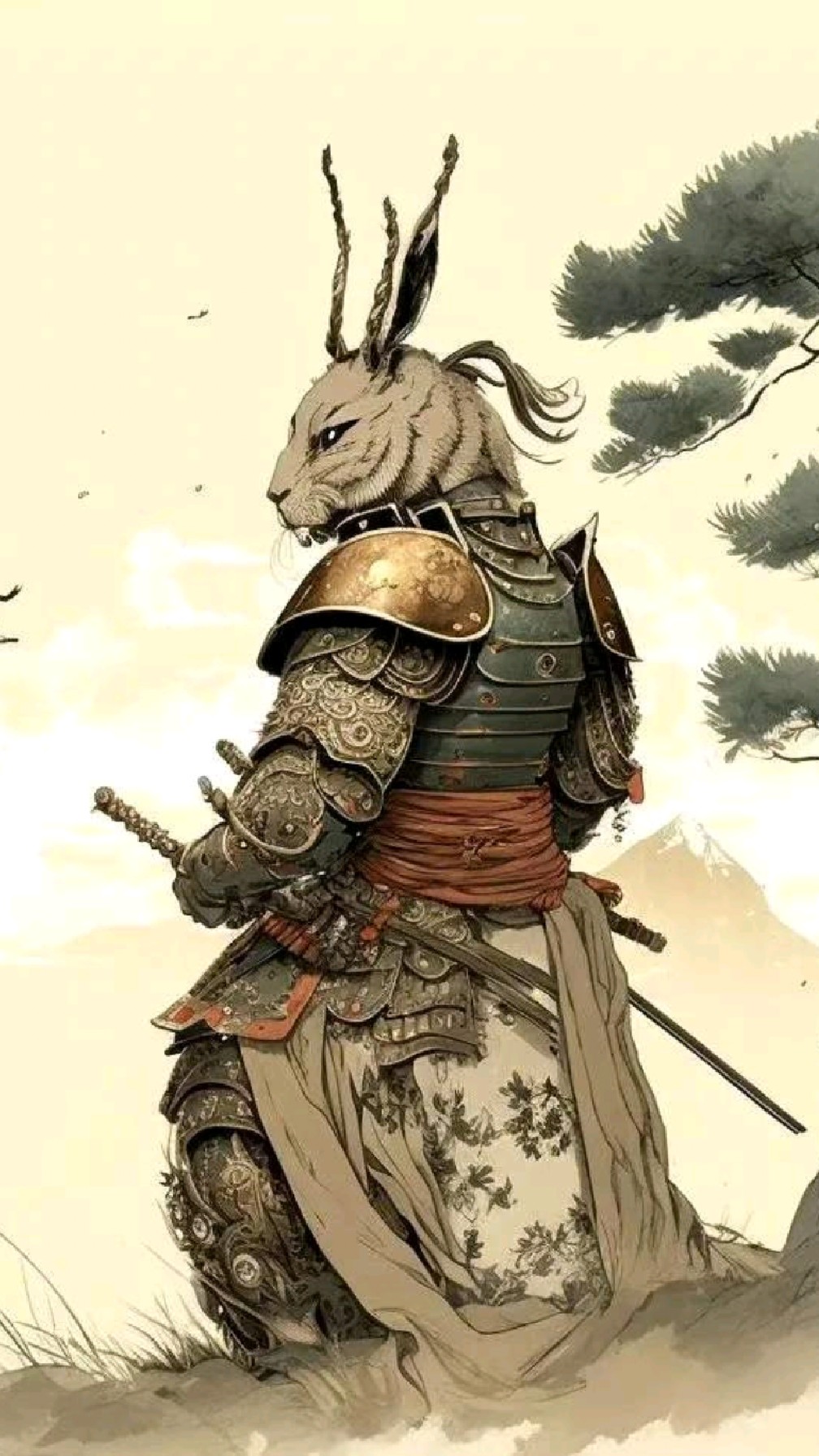 武士兔祝您:兔年久久为功,势如破竹