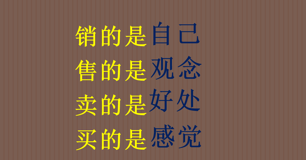 4字销售含义:理解何为销售