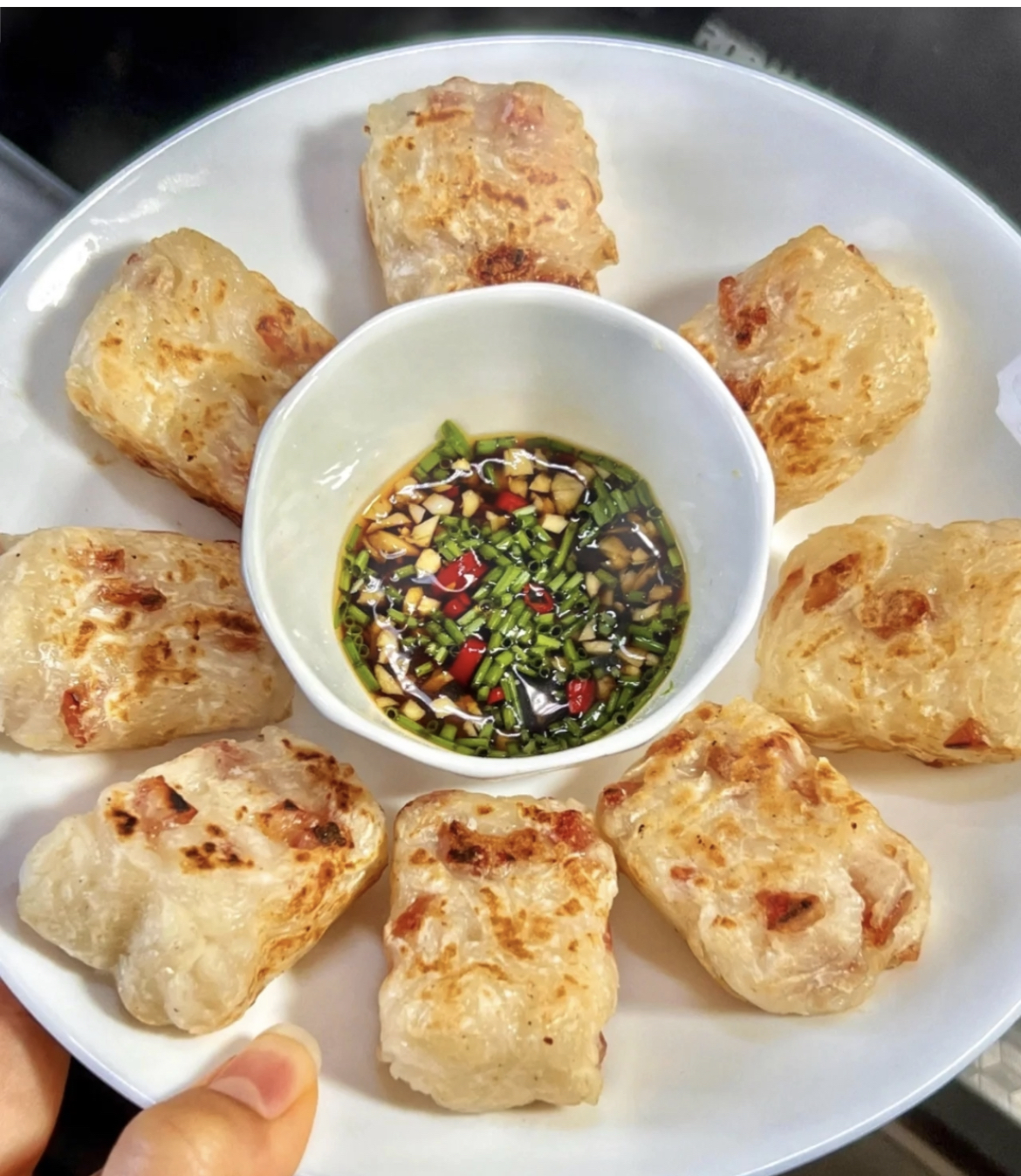 香煎萝卜糕学会放到年夜饭菜单里