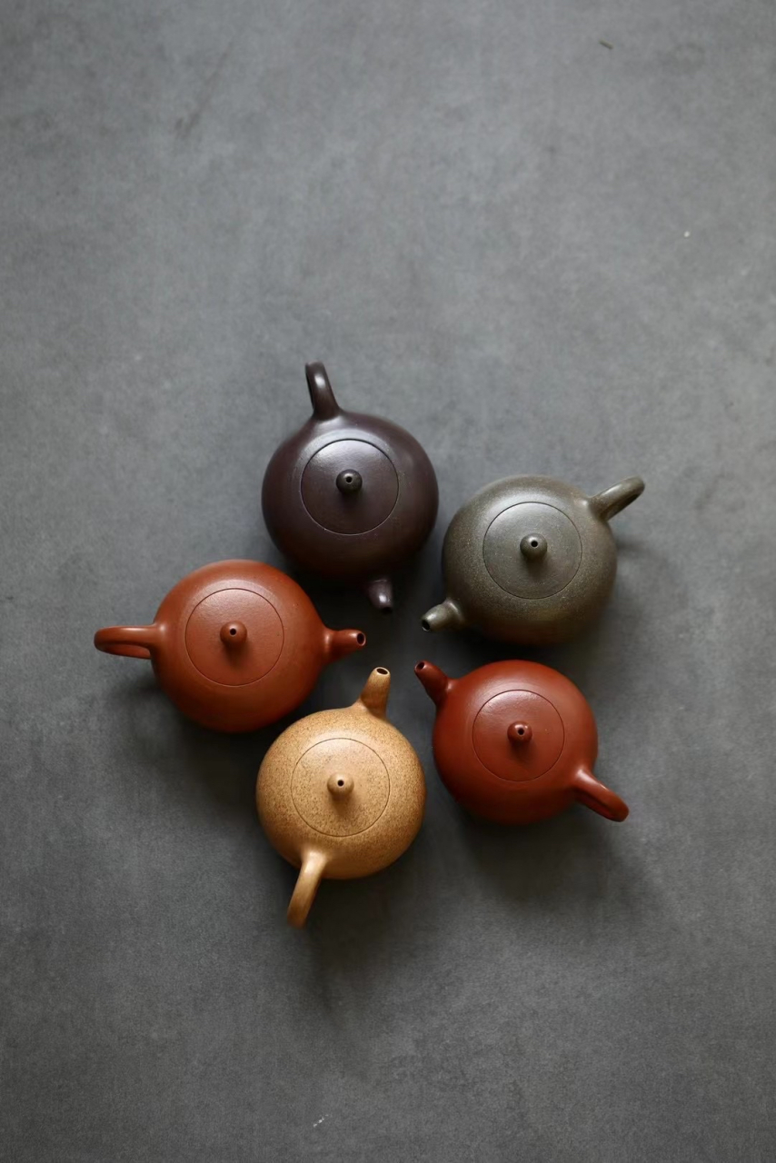 许伟军 五色土 一粒珠.#宜兴紫砂壶# #全手工