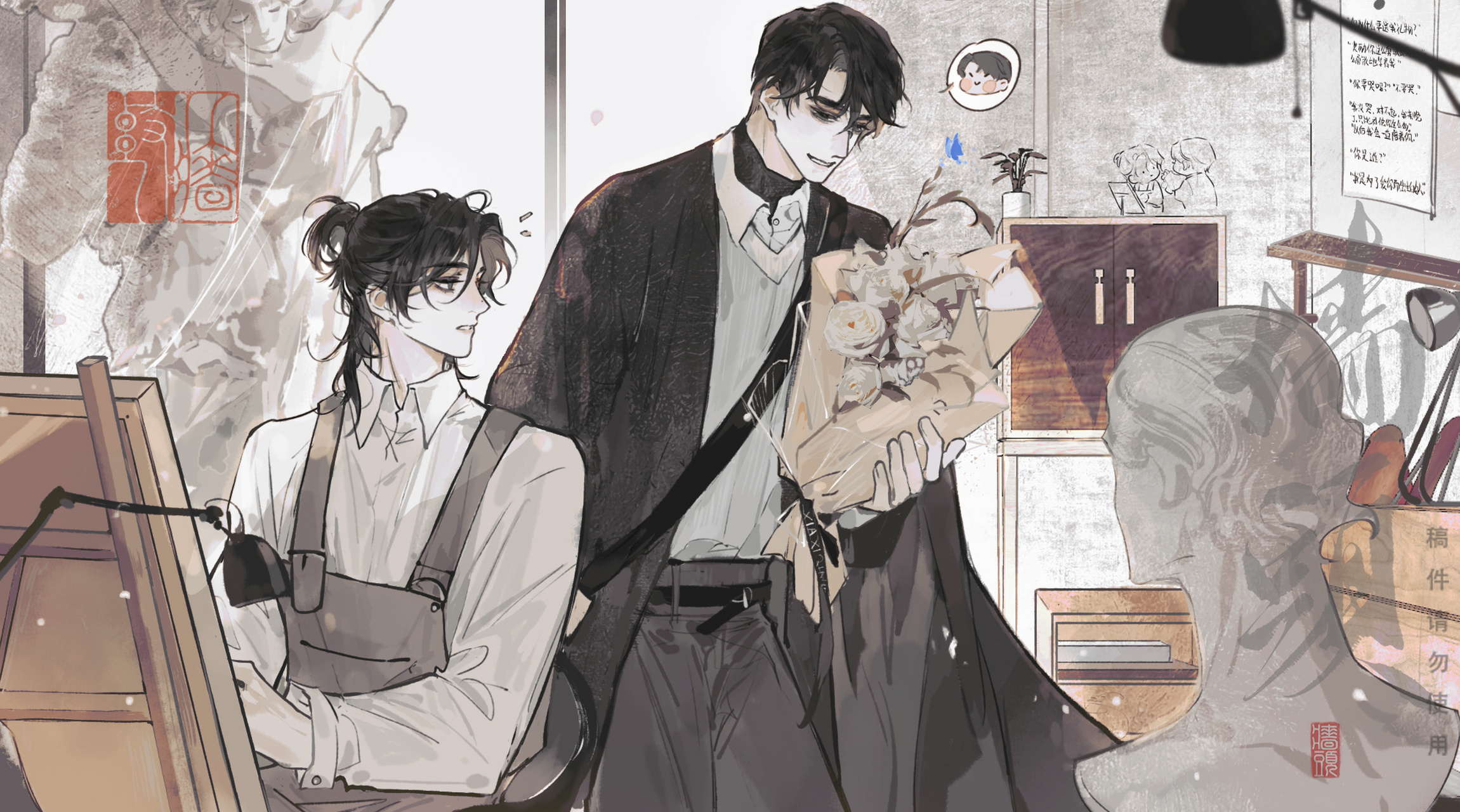 #我只喜欢你的人设# 只有玫瑰与你相称🌹  wb:墙头儿儿 #corrupt乄