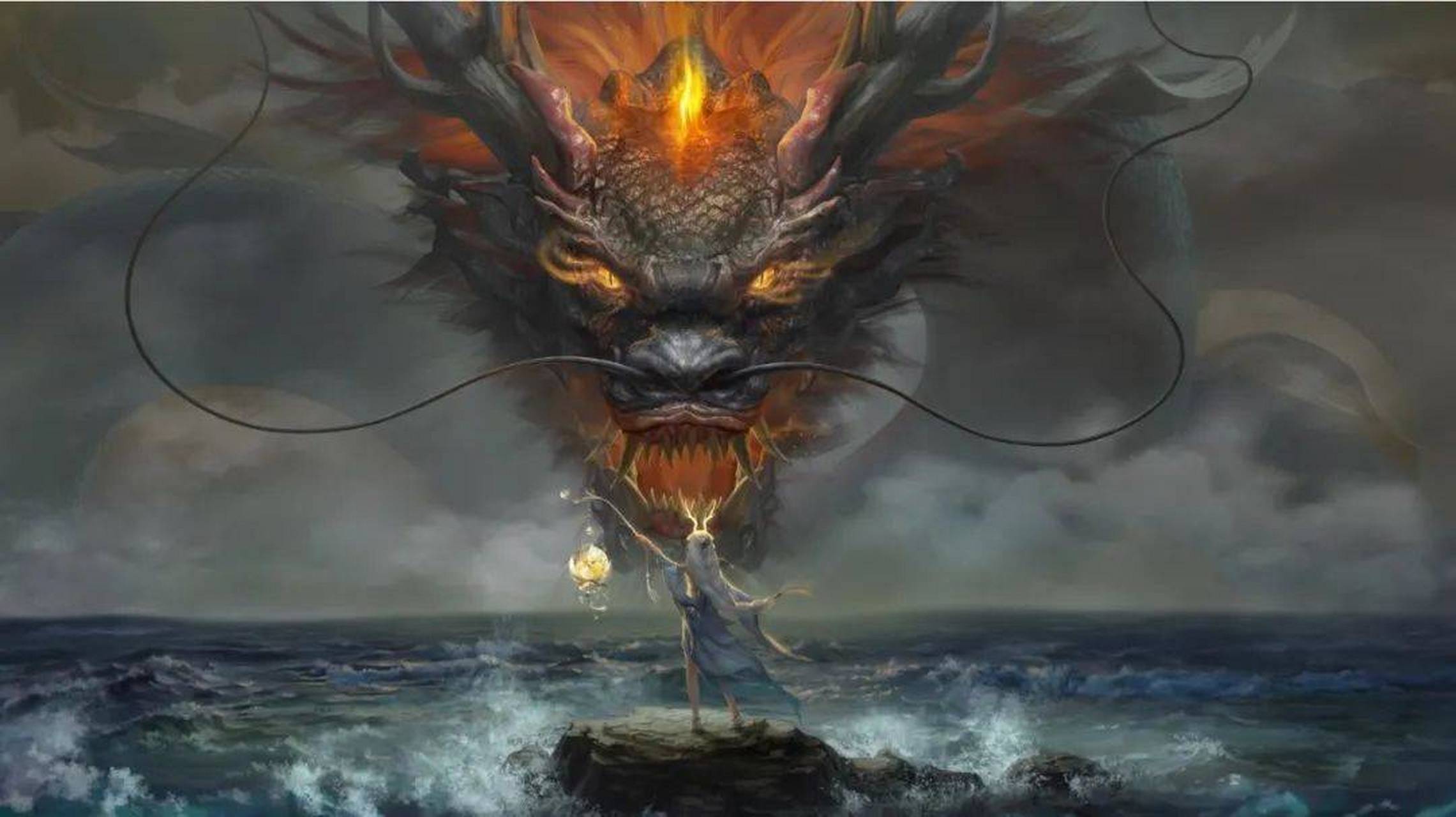 龙作为上古时期的神兽,拥有强大而又恐怖的力量.