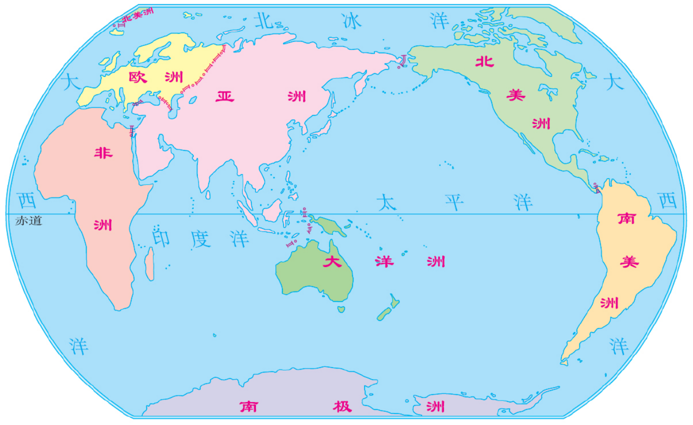 海洋地图原图图片