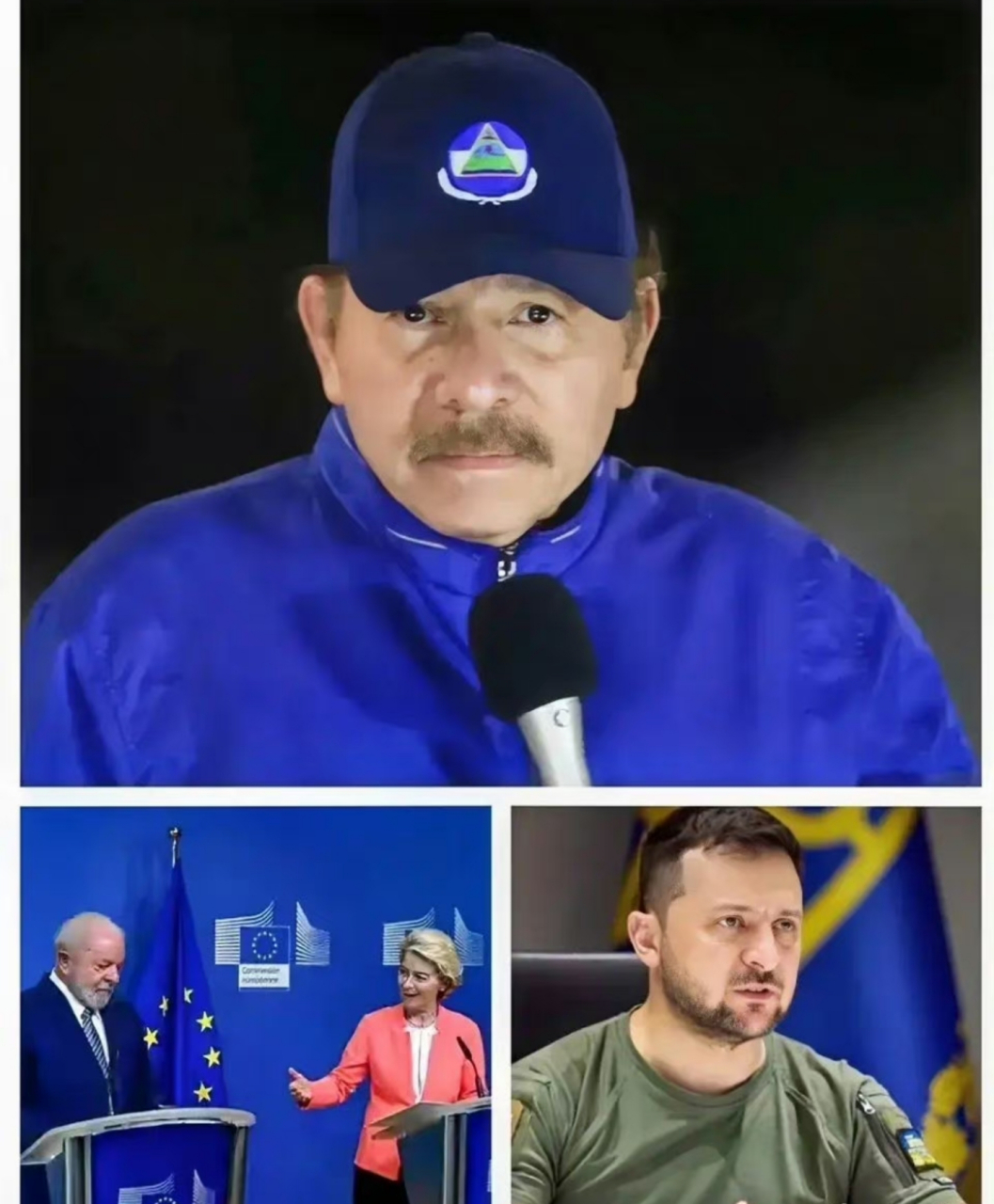 7月22日,美国媒体报道,尼加拉瓜总统奥尔特加,在纪念桑地诺人民庆典上