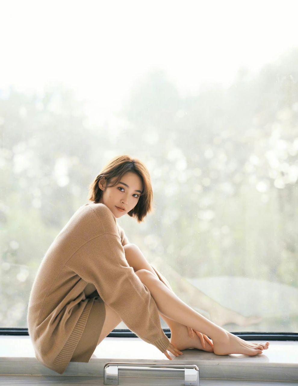 张佳宁短发俏皮又可爱#张佳宁