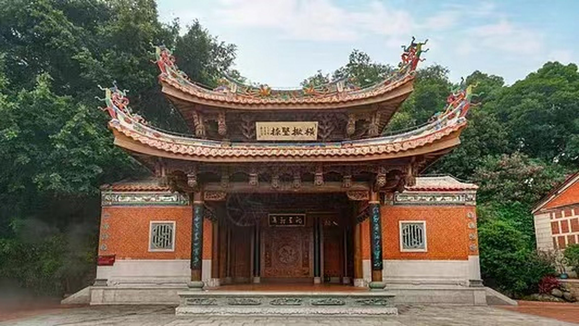 晋江市五店市,典型的闽南风建筑,太有特色了!