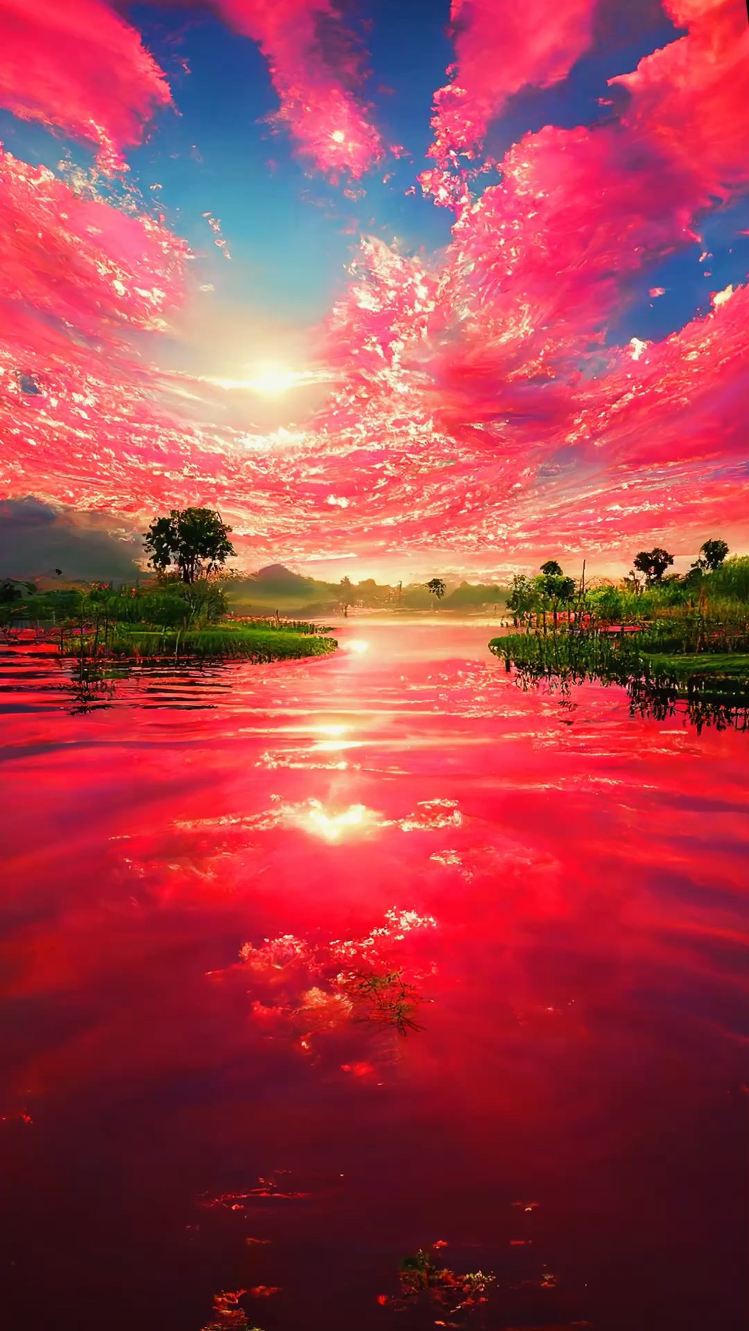 晚霞,夕阳已经完全落下,天空顿时变得昏暗起来,但天边那残留的一抹