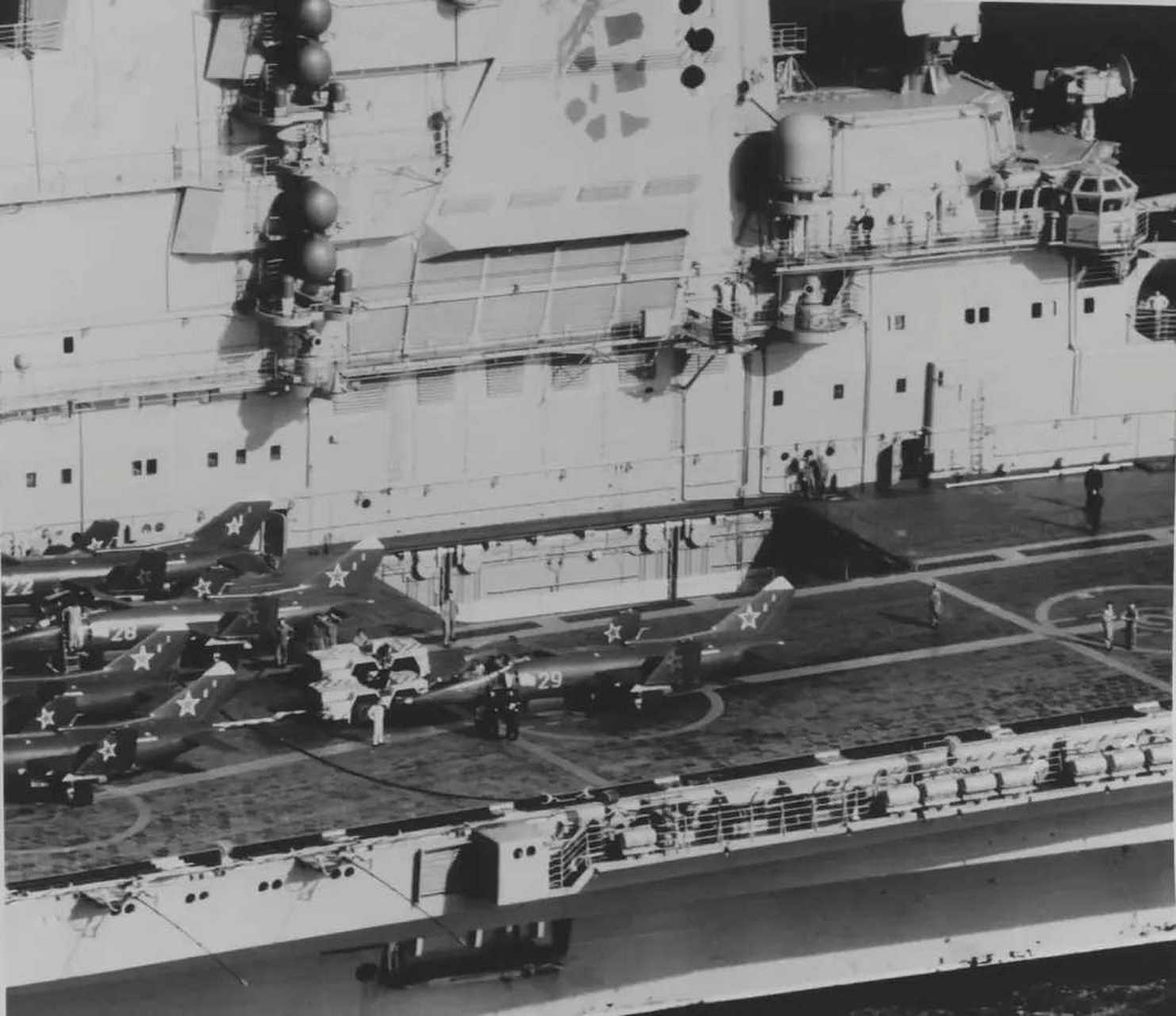 80年代苏军雅克-38舰载战斗机