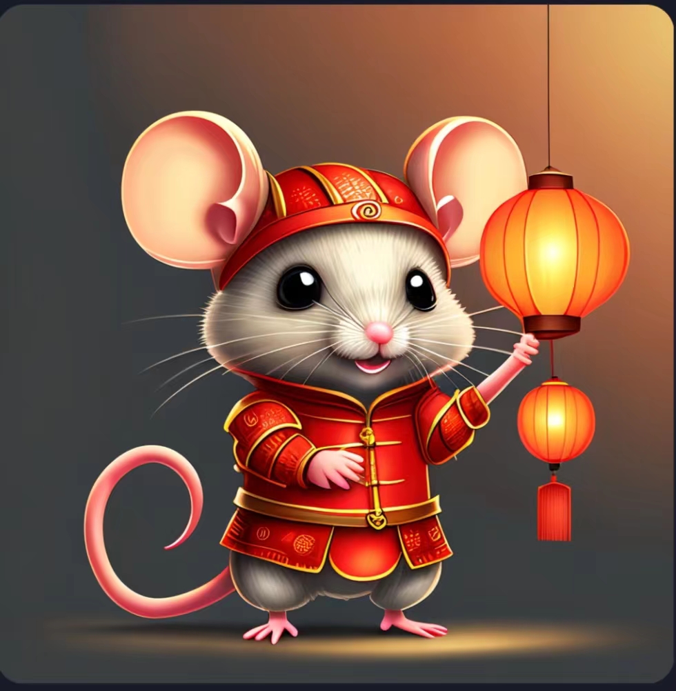 ai漂亮鼠图欣赏