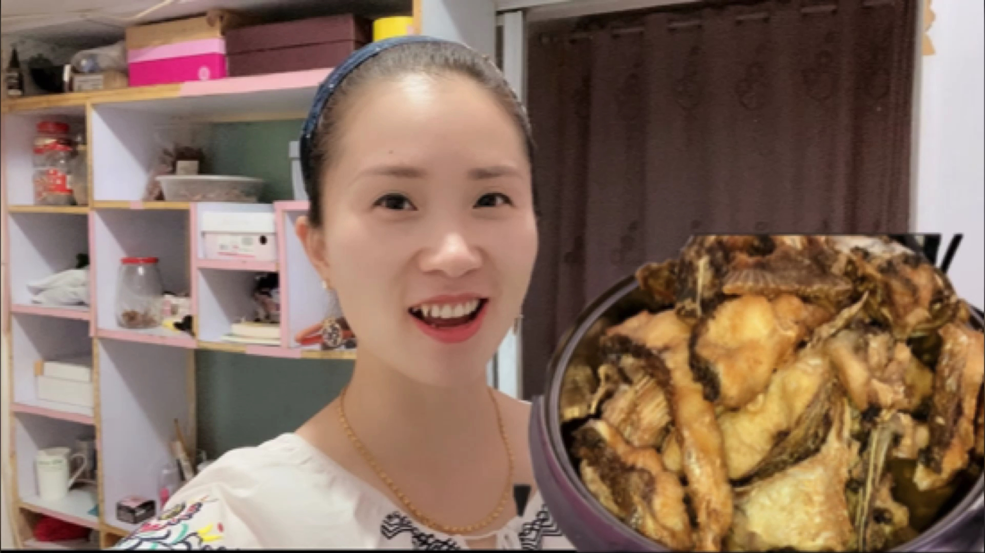 两个人吃饭,婵婵居然买了十斤重的草鱼做红烧鱼块,能做的好吃吗