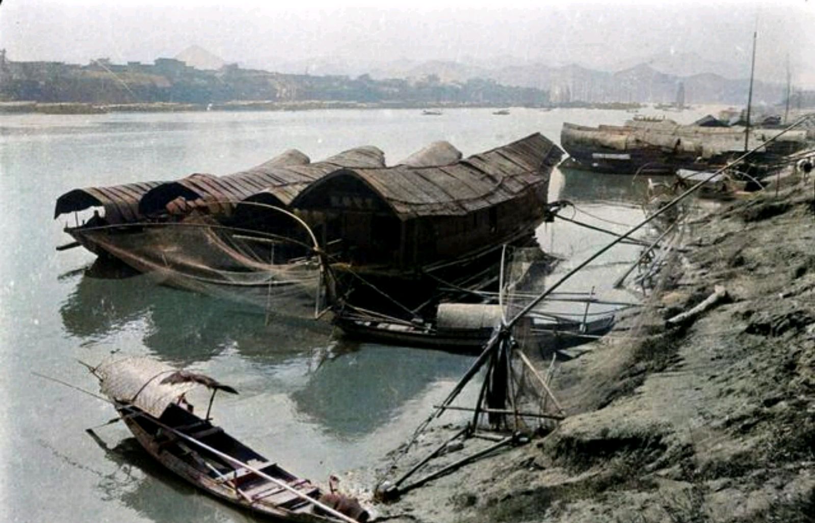 湖北老照片:1919年宜昌历史情景,看下经典不