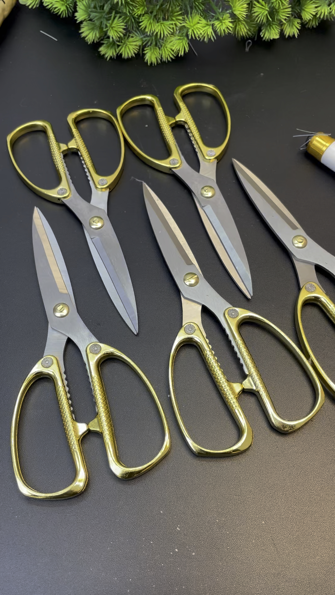 剪刀钛钢厨房专用剪家用不锈钢304多功能强力鸡骨剪杀鱼-度小视