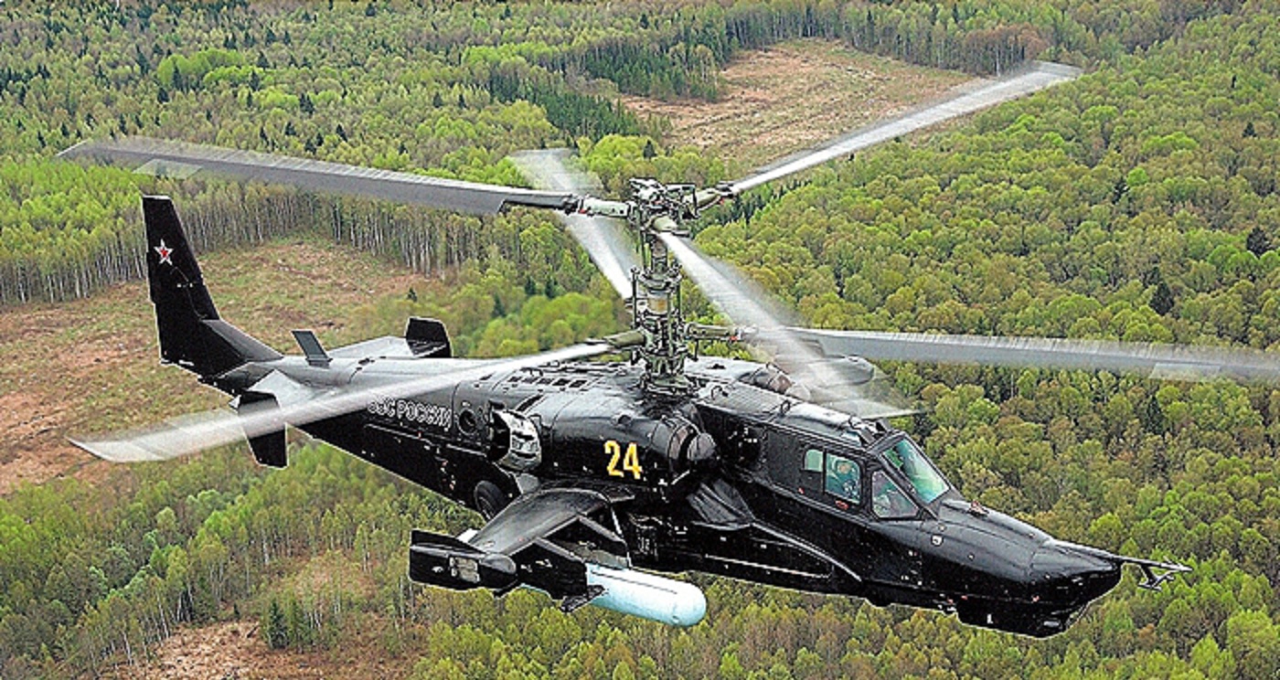 俄罗斯新型隐形直升机"卡-58黑幽灵"