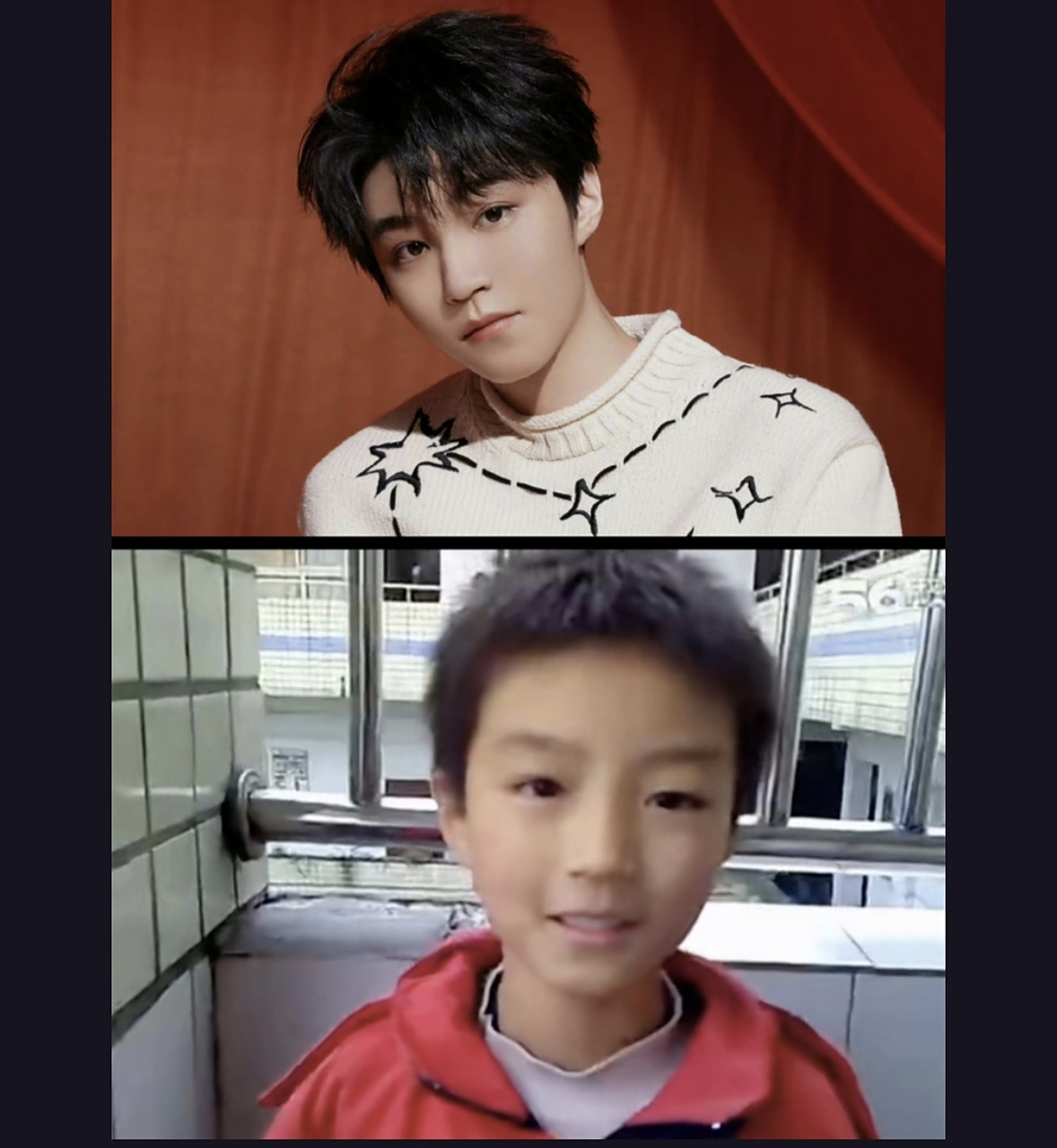 王俊凯王源和小时候没什么差别,但是易烊千玺可能是因为太小的原因