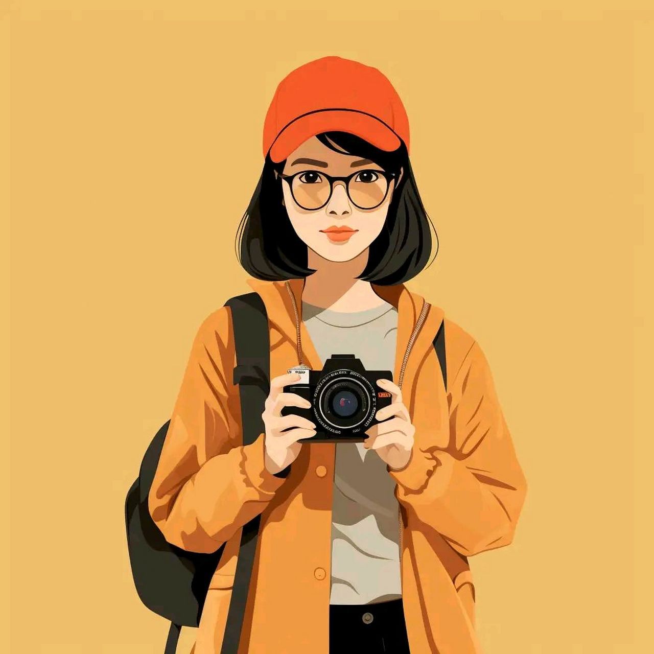 摄影头像,送给爱摄影的你  #百度仲夏打卡挑战赛