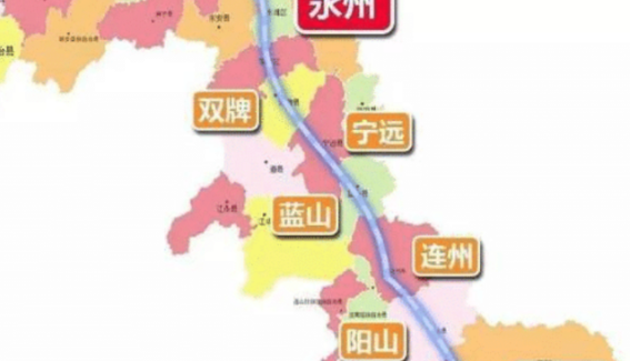 广州到湖南高铁线路图图片