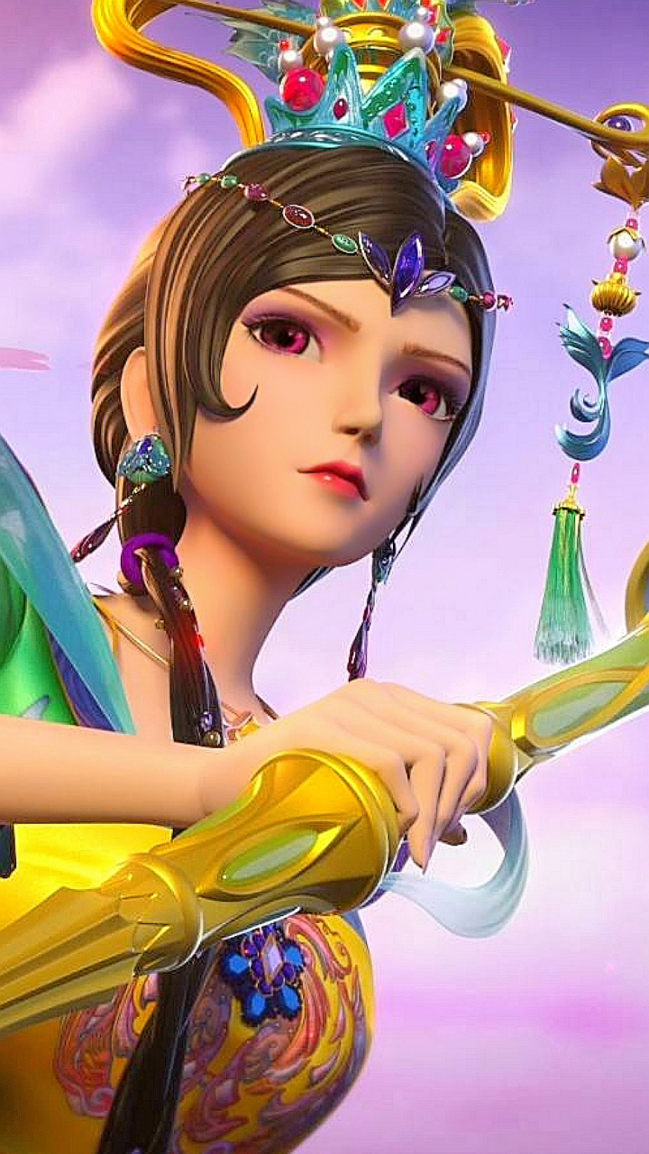 曼多拉动漫美图手机壁纸分享,她是叶罗丽仙境的女王