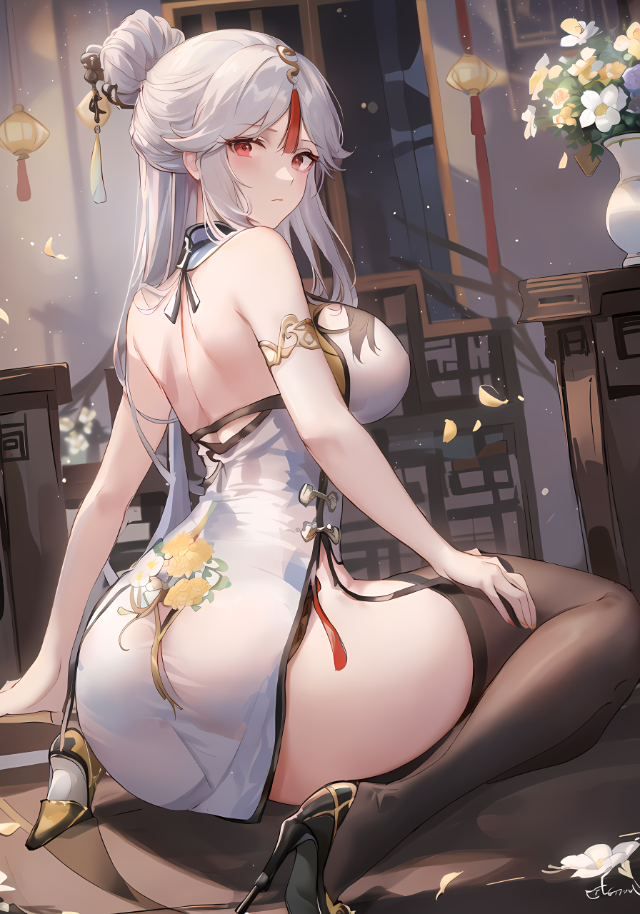 旗袍凝光 画师:利维亚的打桩机