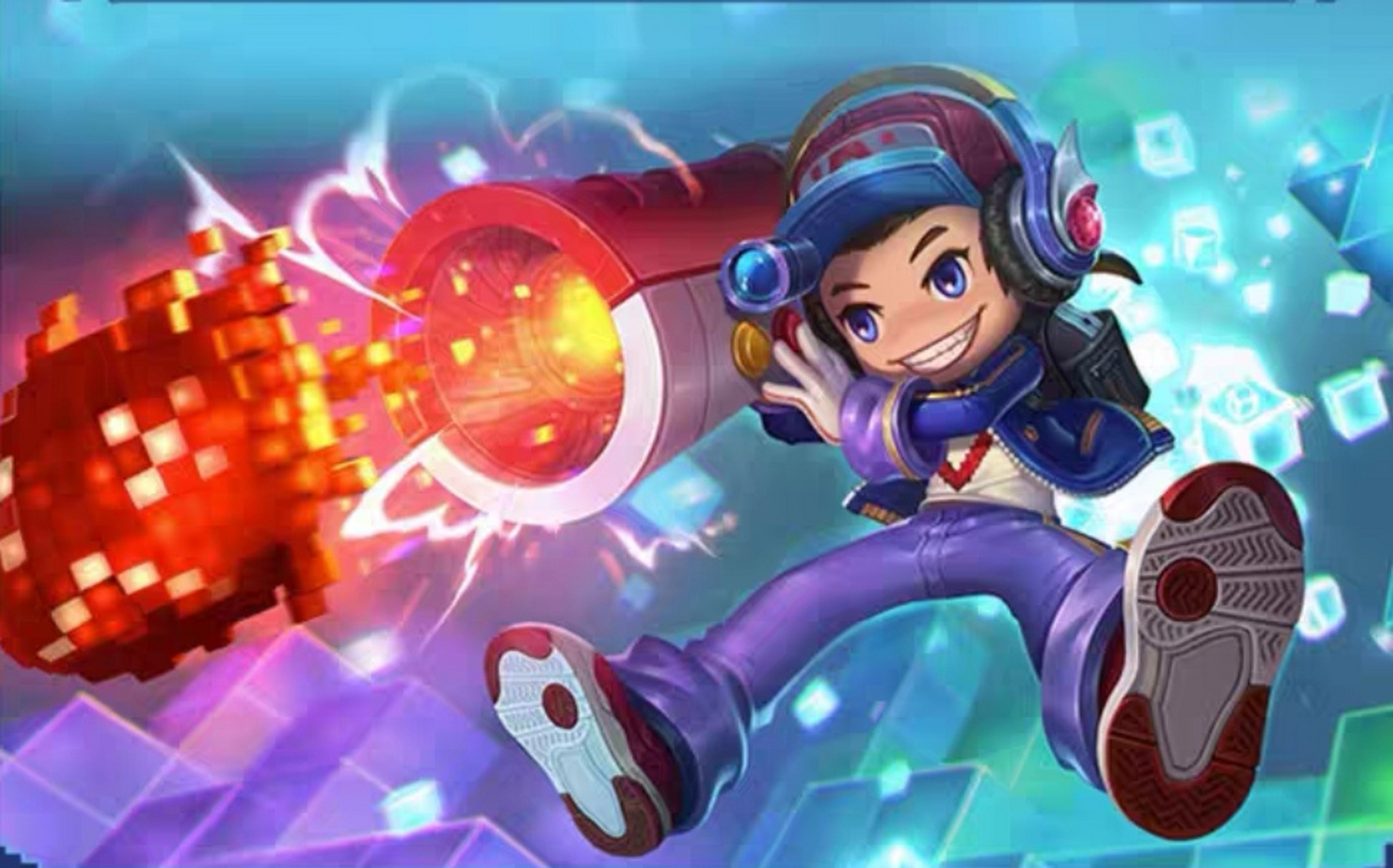 王者荣耀#  #积木# #鲁班七号