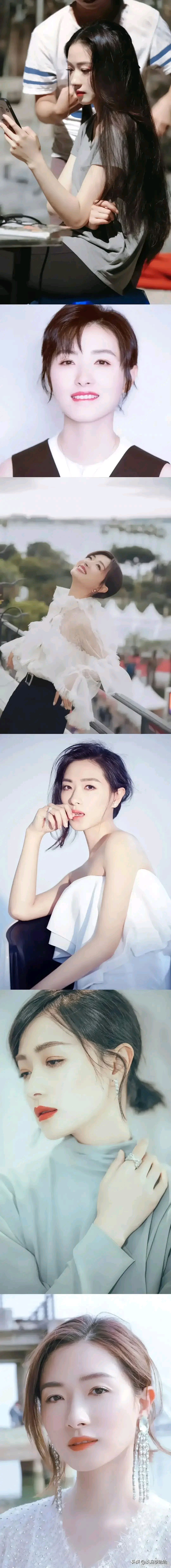 有一种整容叫"留长发的万茜",真够惊艳的! 67