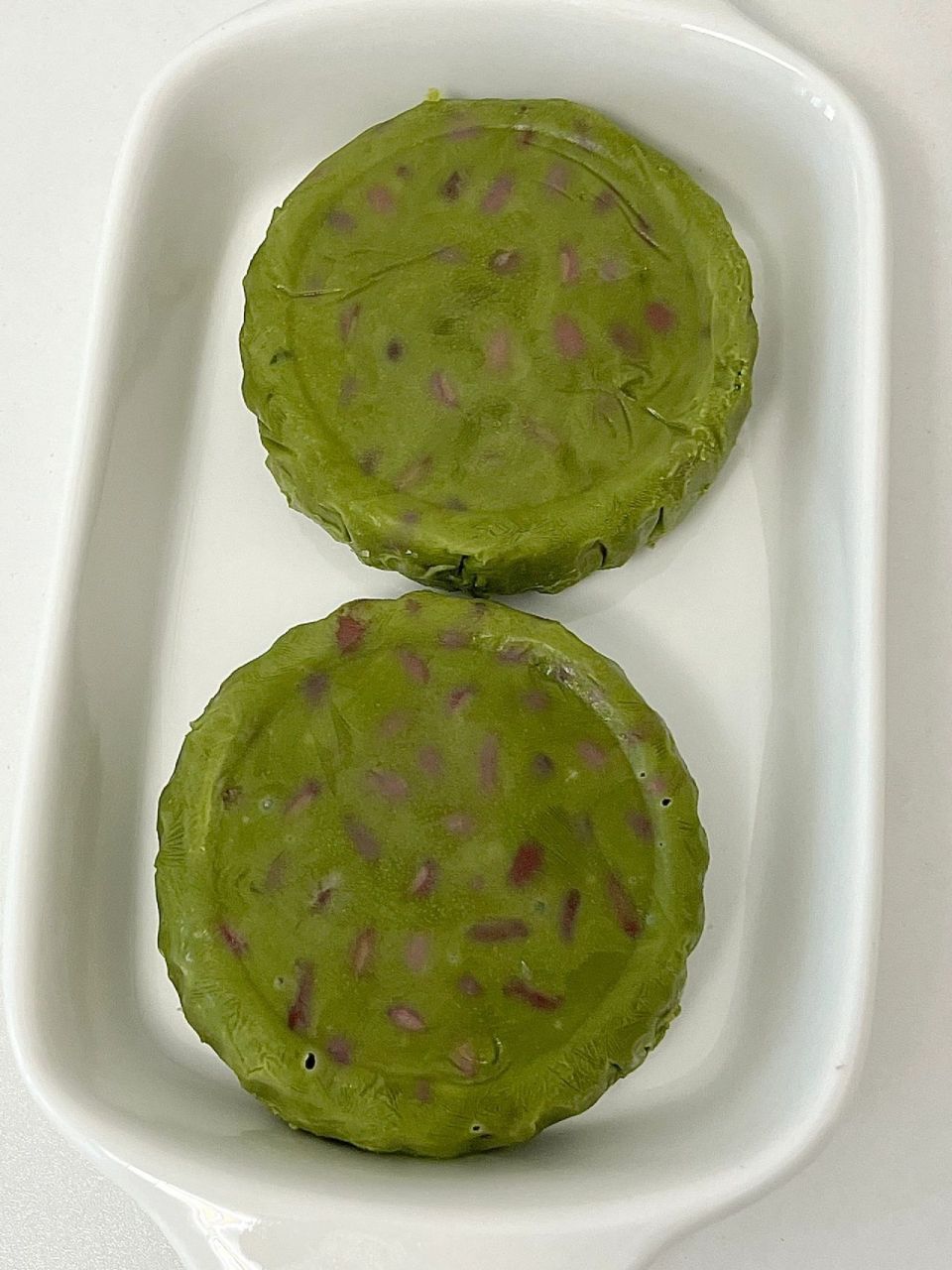 低卡红豆抹茶豆乳冰淇淋 豆乳味抹茶味味浓郁!口感绵密无冰渣!