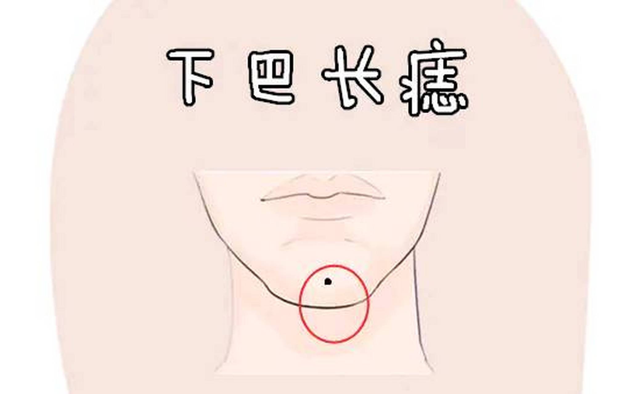 下巴长痣  下巴即地阁,代表的是一个人的晚年运势与个人聚财的能力