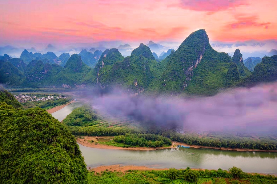 广西桂林漓江第一湾,除了相公山观景台:还有一个不为人知的地方