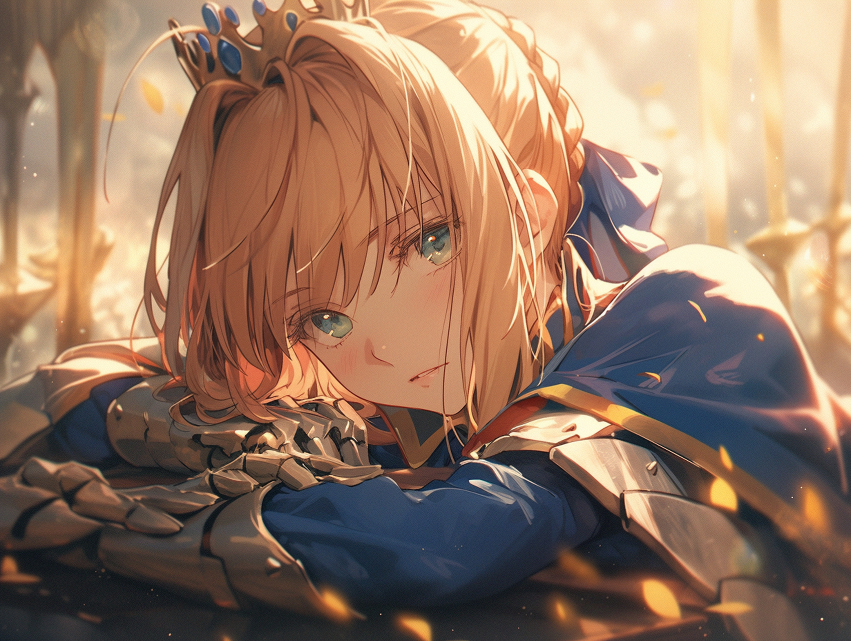 #fate# #二次元美图# #ai绘画# 吾王阿尔托莉雅