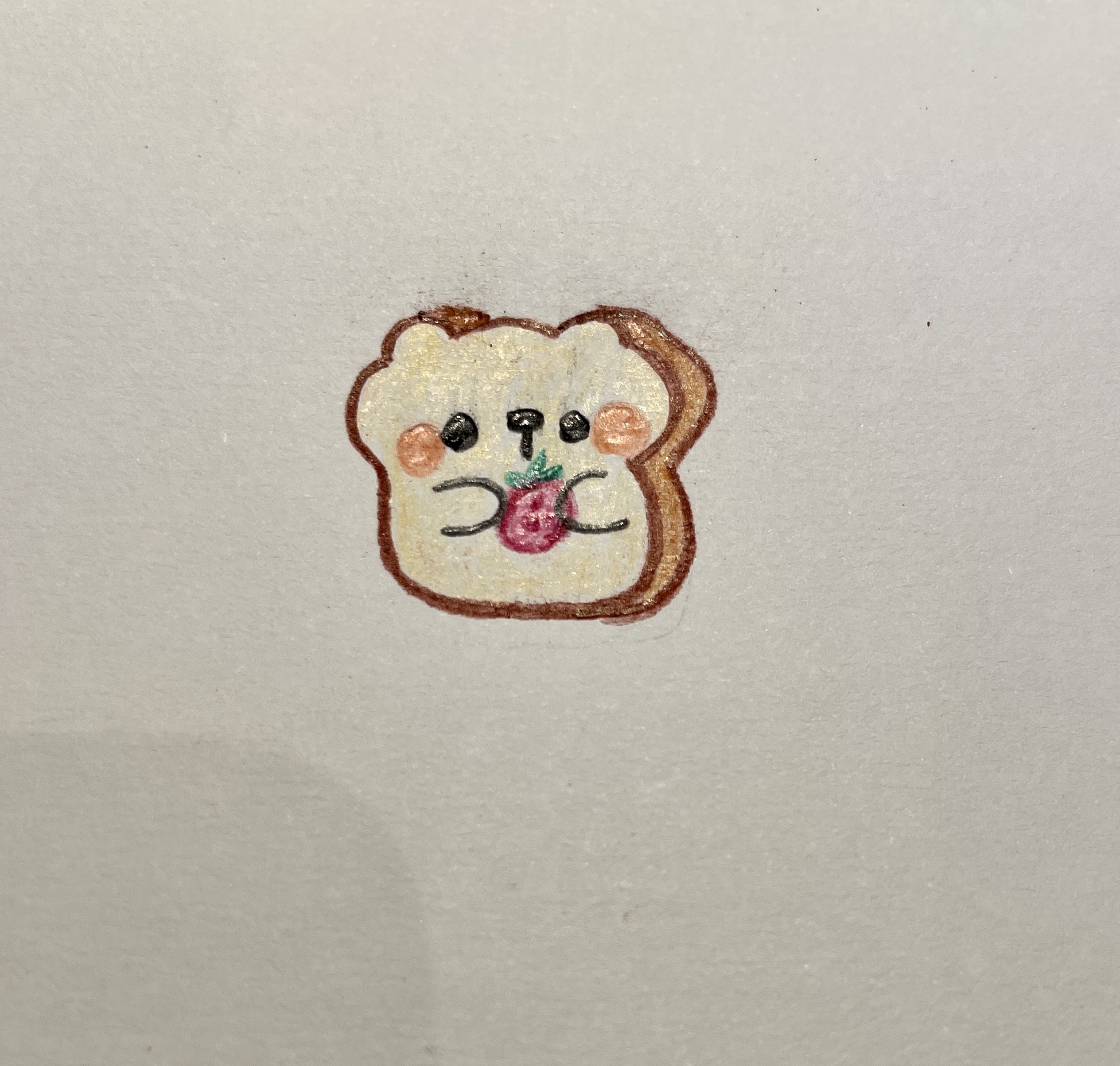 可爱吐司简笔画