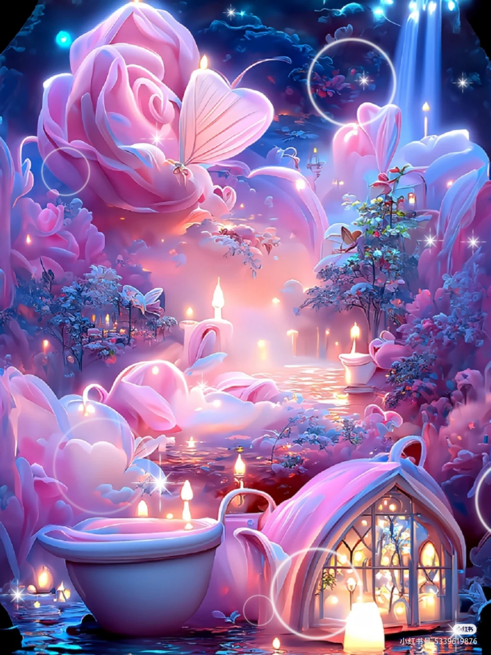 唯美梦幻粉色系