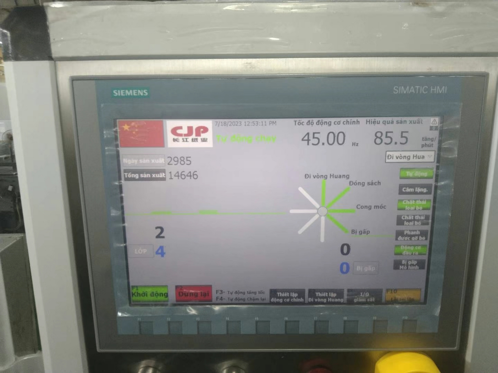 工业互联网——云端在线监控越南设备运行状态