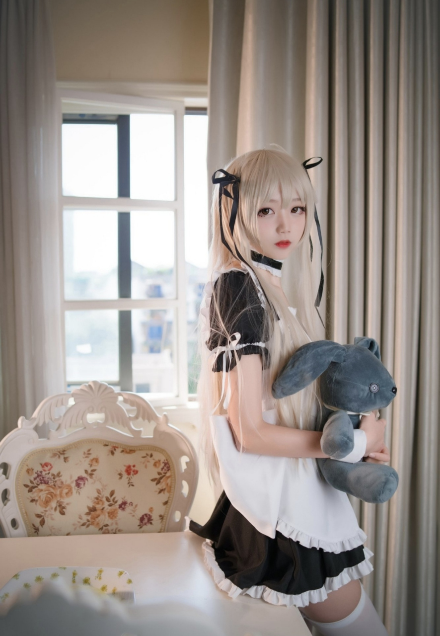 玩偶般精致的少女#二次元# #二次元cos