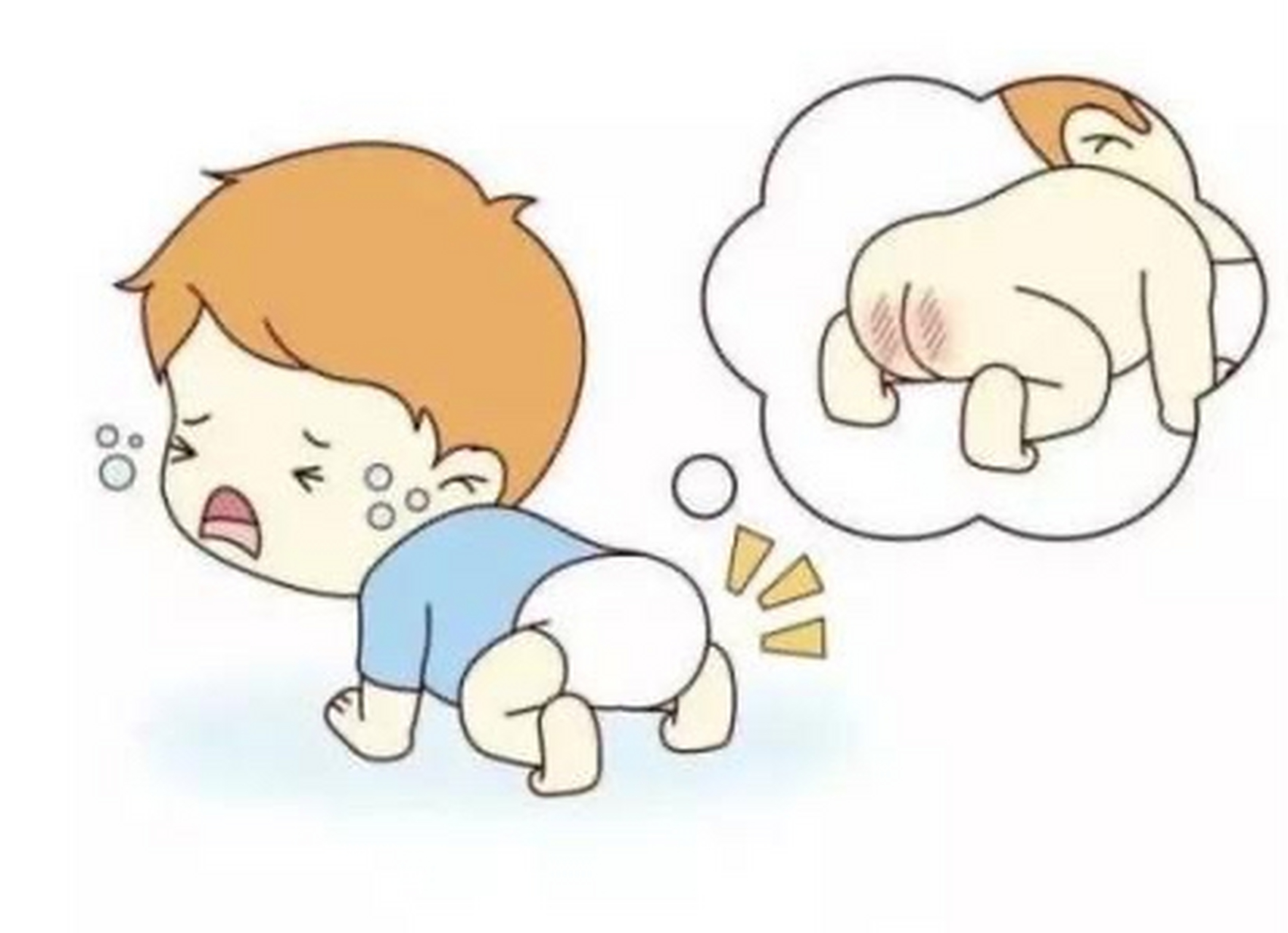 勤换尿不湿,宝宝还是会红屁屁,怎么回事?