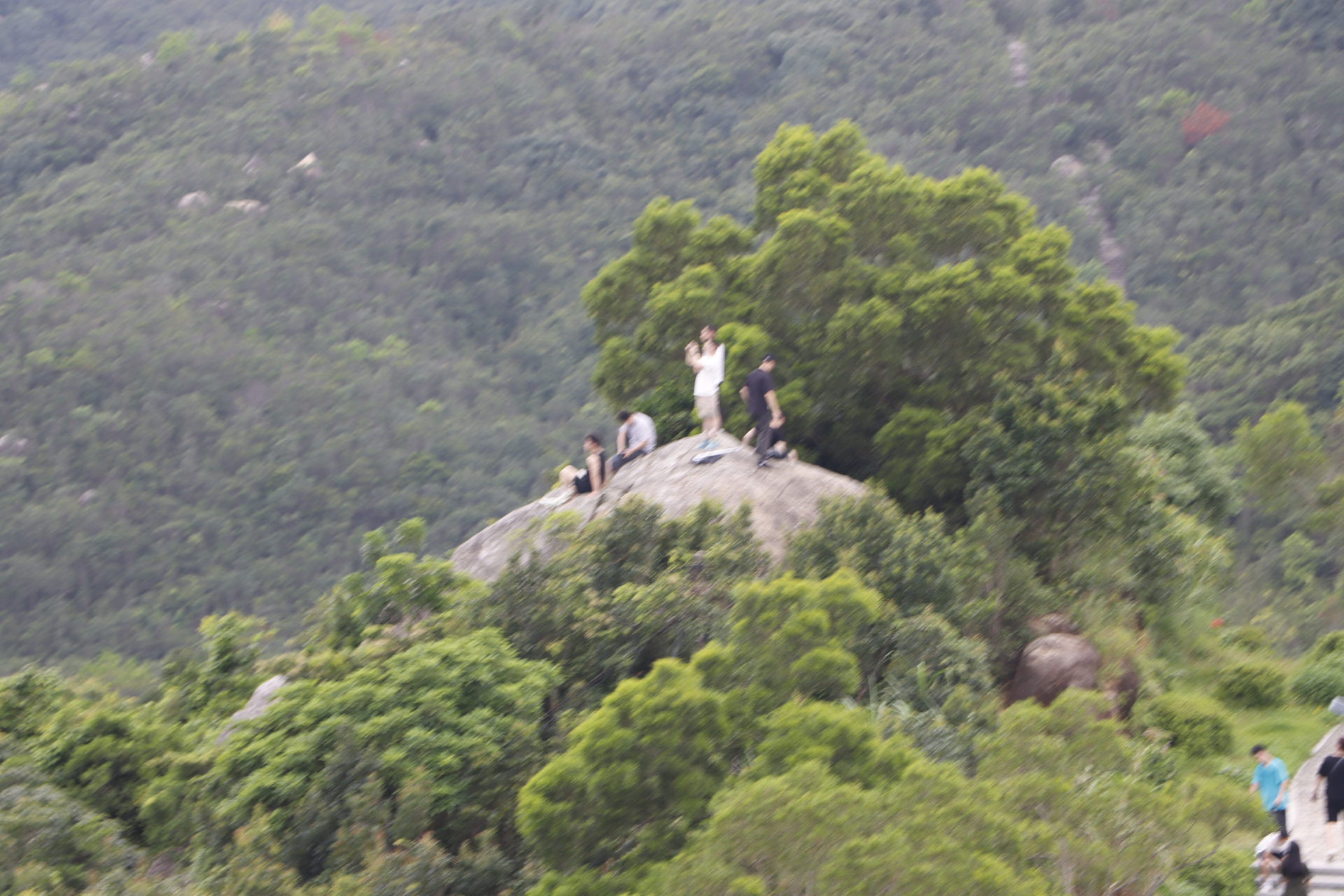 三洲田水库风光