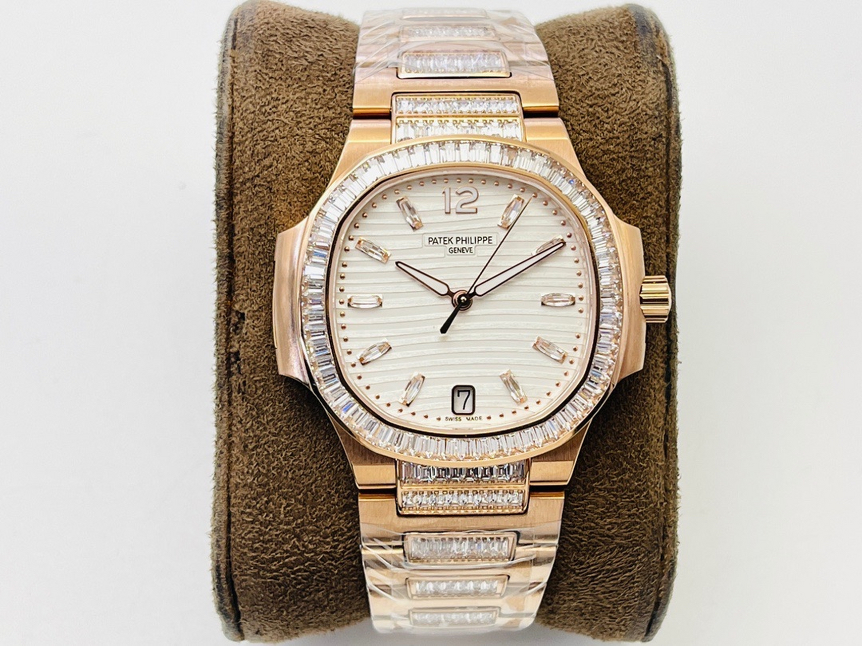 百达翡丽女士鹦鹉螺限量版系列腕表#名表# #百达翡丽# #腕表