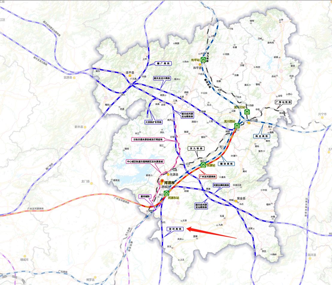 深河高铁线路分析