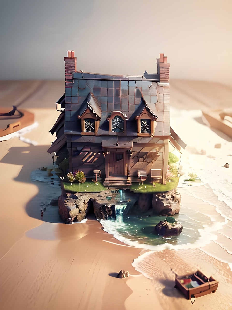 ai绘画「二次元房子」[爱你] #二次元美图#  #超潜力新人创作营#  #ai