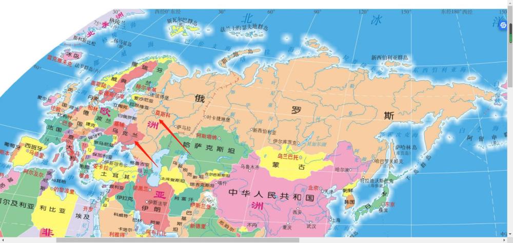 俄罗斯乌克兰地图边界图片