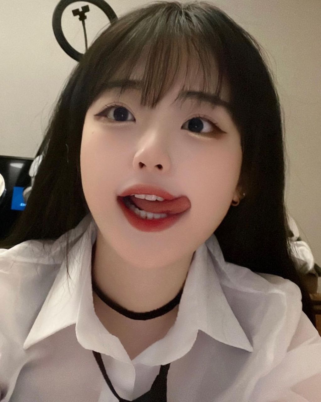 可可爱爱的美女表情包#表情# #猫咪