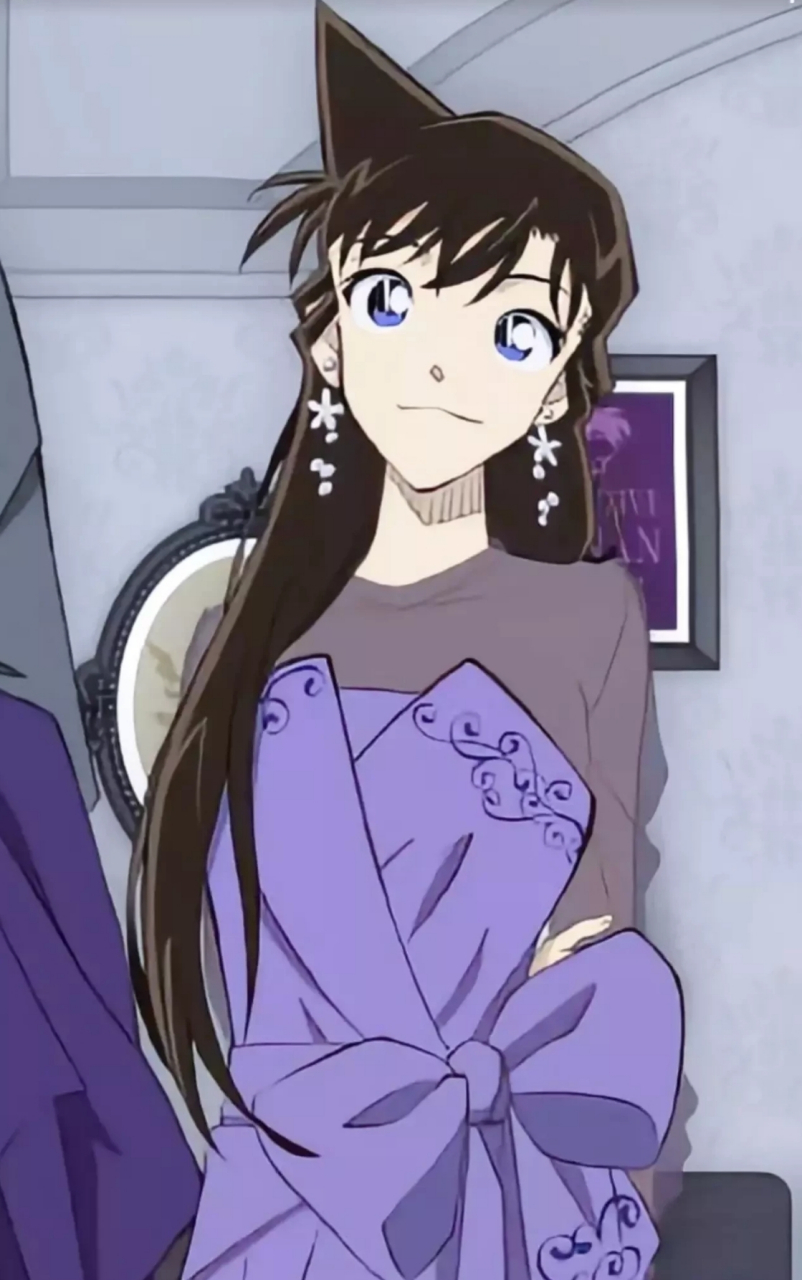 没有尖尖的小兰有了一种成熟的慵懒美