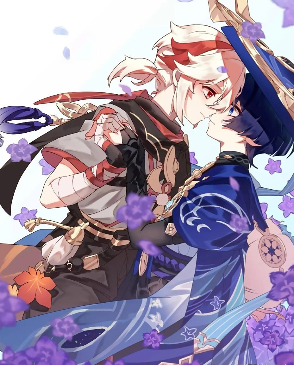 自古红蓝出cp,其实紫色和红色也可以