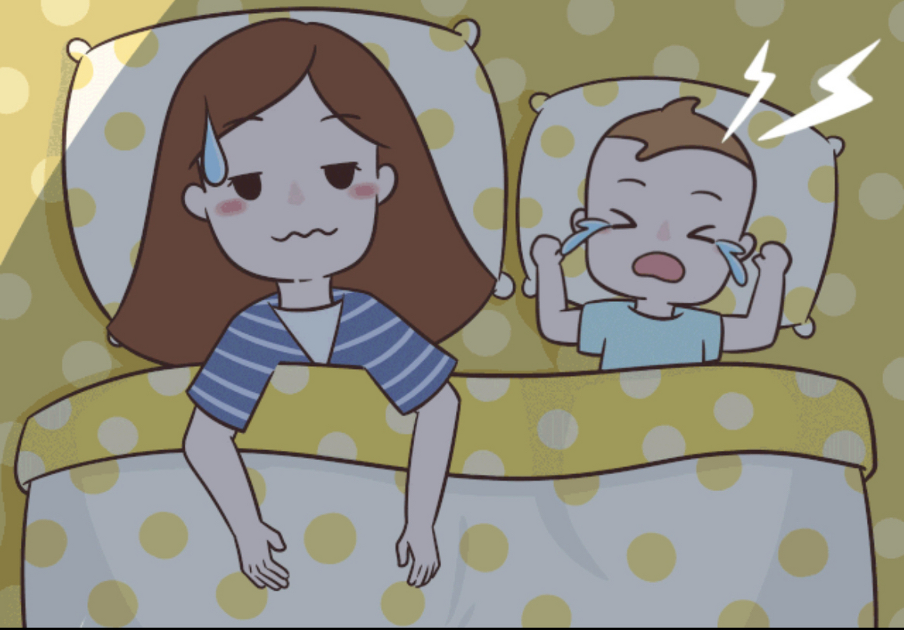 宝宝频繁夜醒?快来看看解决方案!