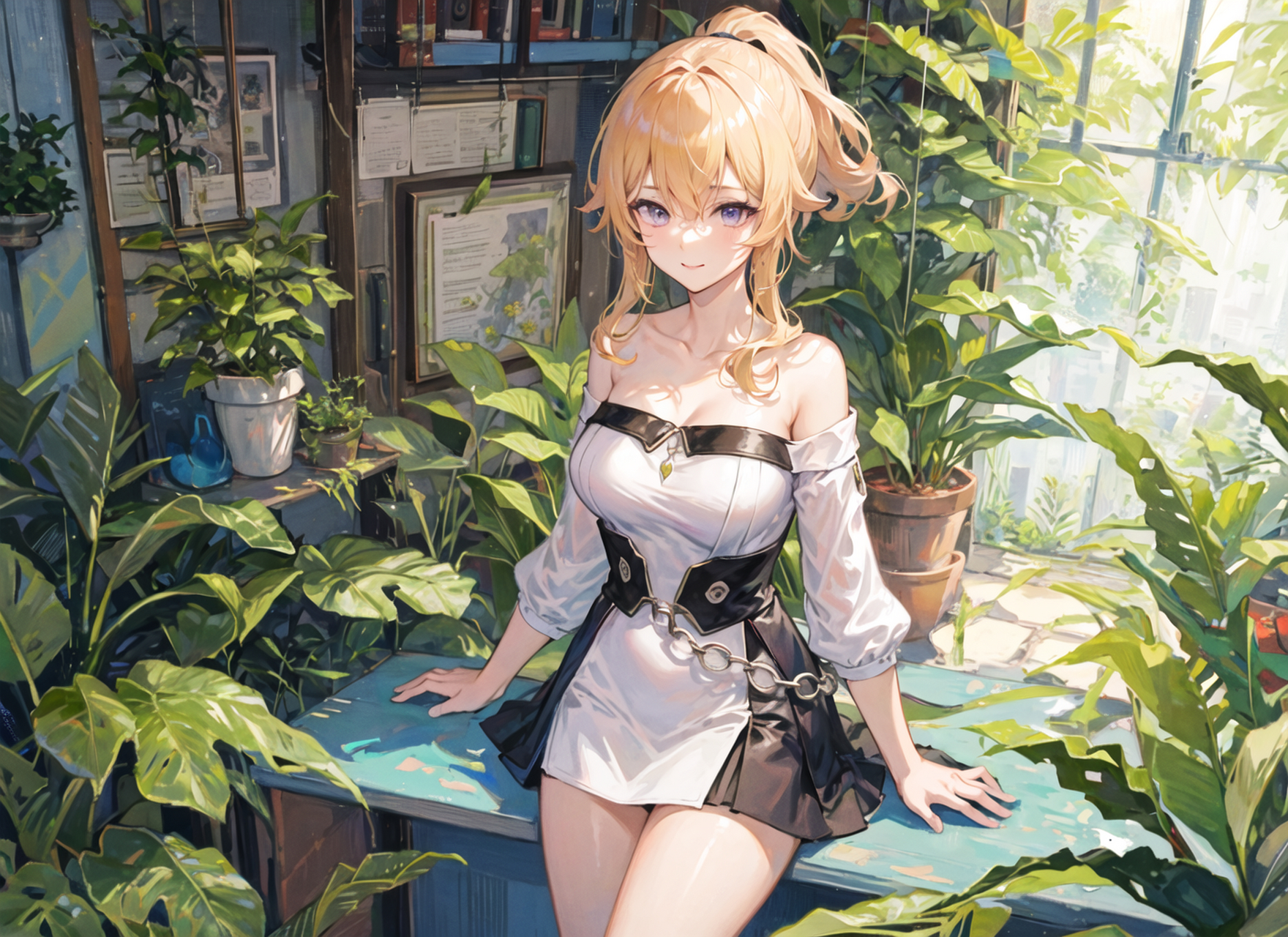 原神美图分享24 成熟稳重的琴团长大人