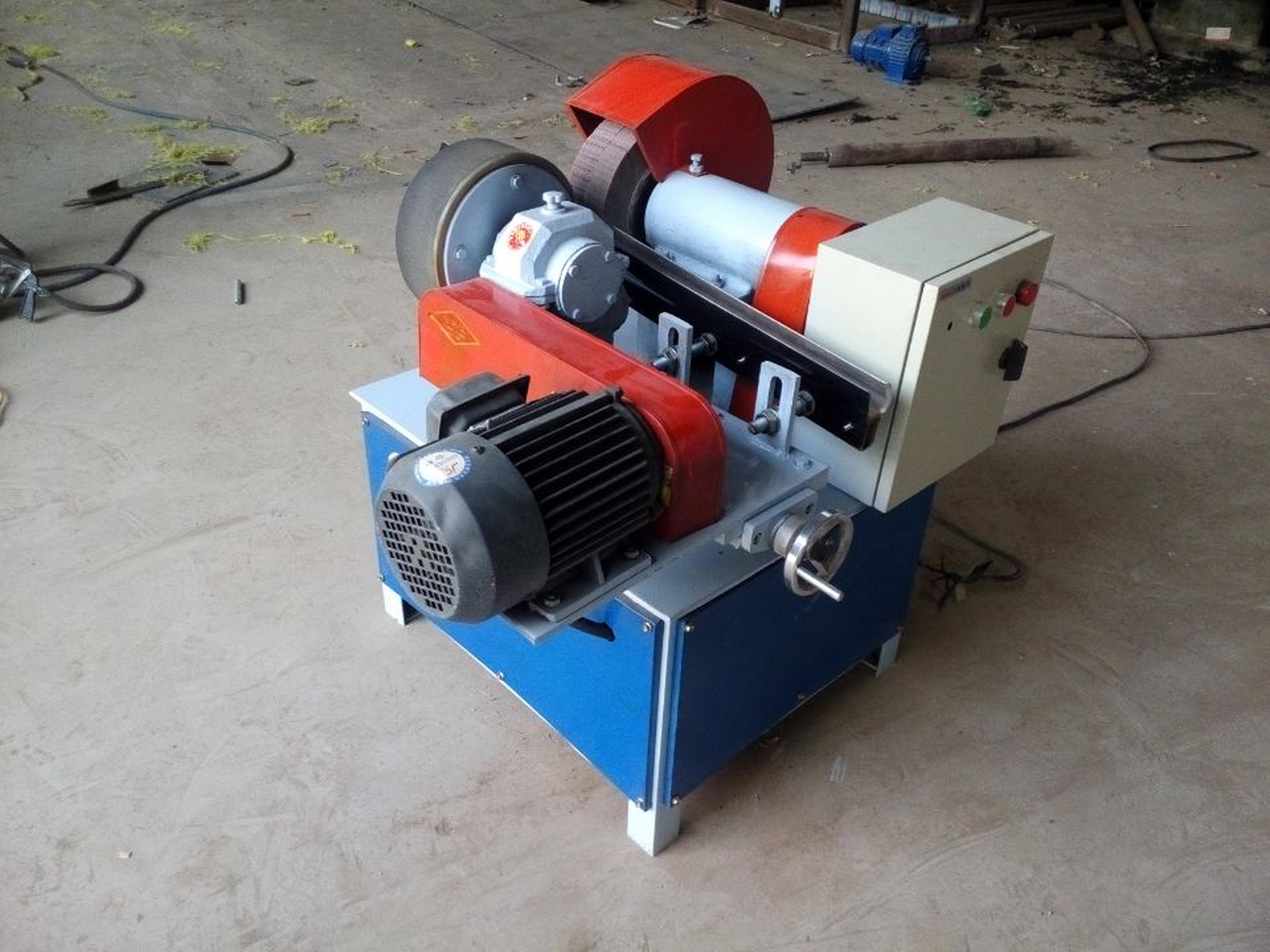 活塞杆抛光机# #抛光机