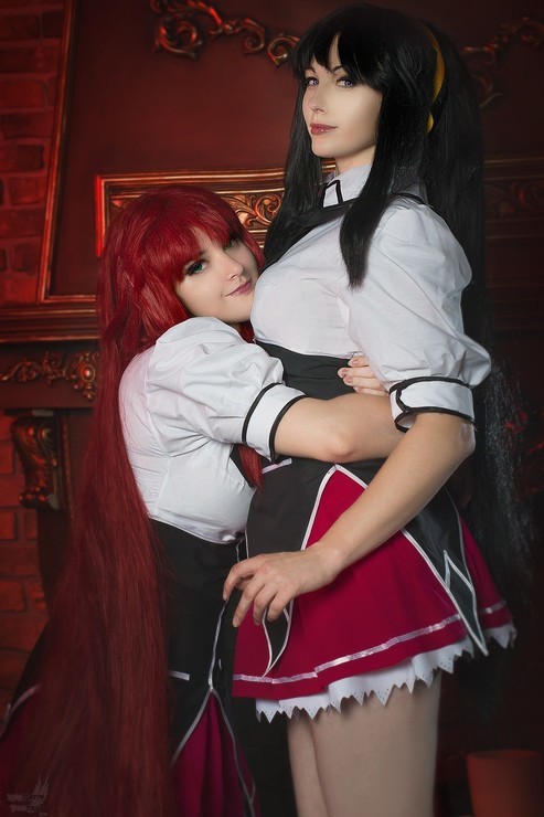 恶魔高校dxd 姬岛朱乃cosplay真人秀欣赏!