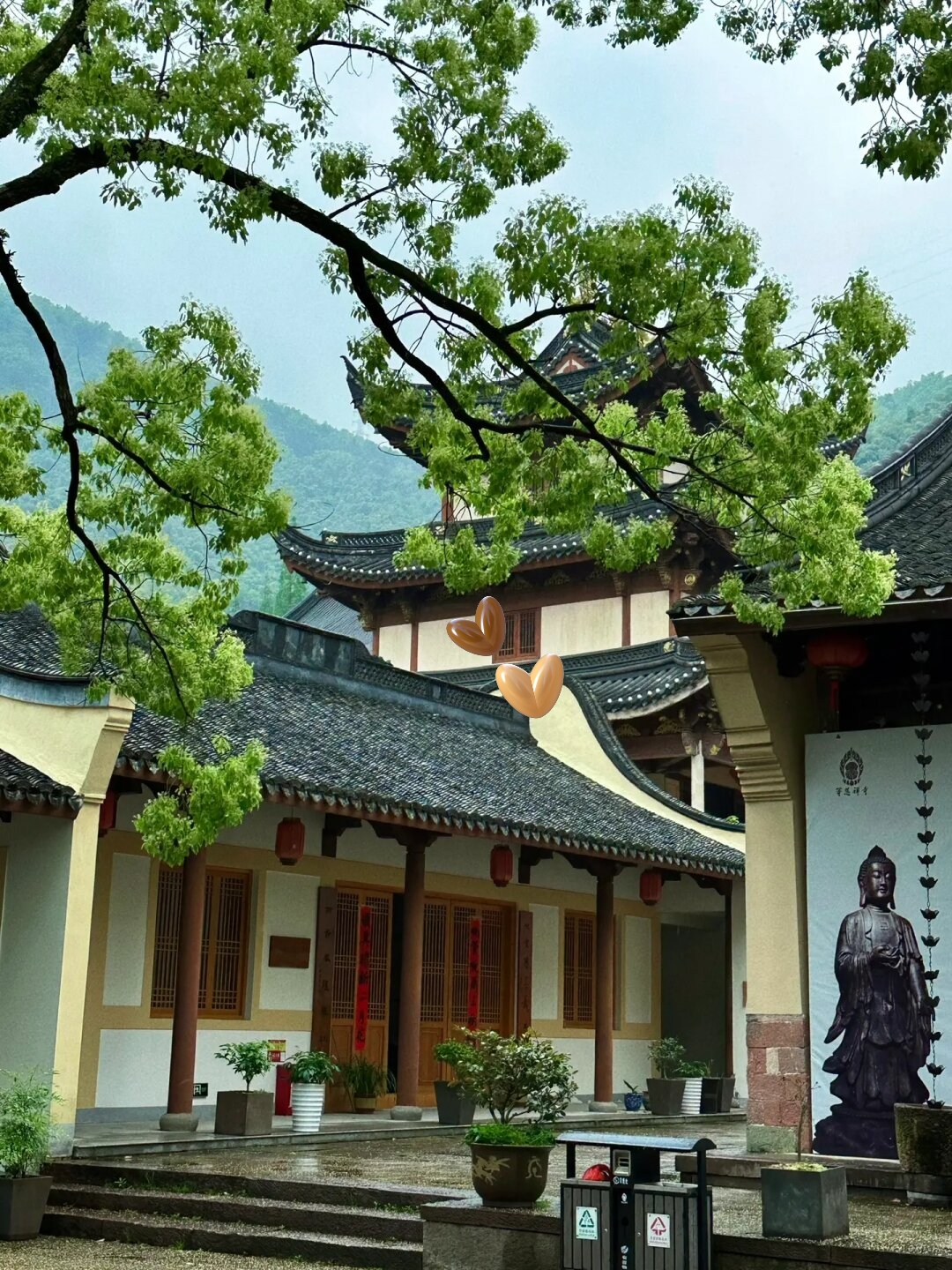 走进等慈禅寺,让人心神宁静 在宁波的象山,有一座古色古香的寺庙