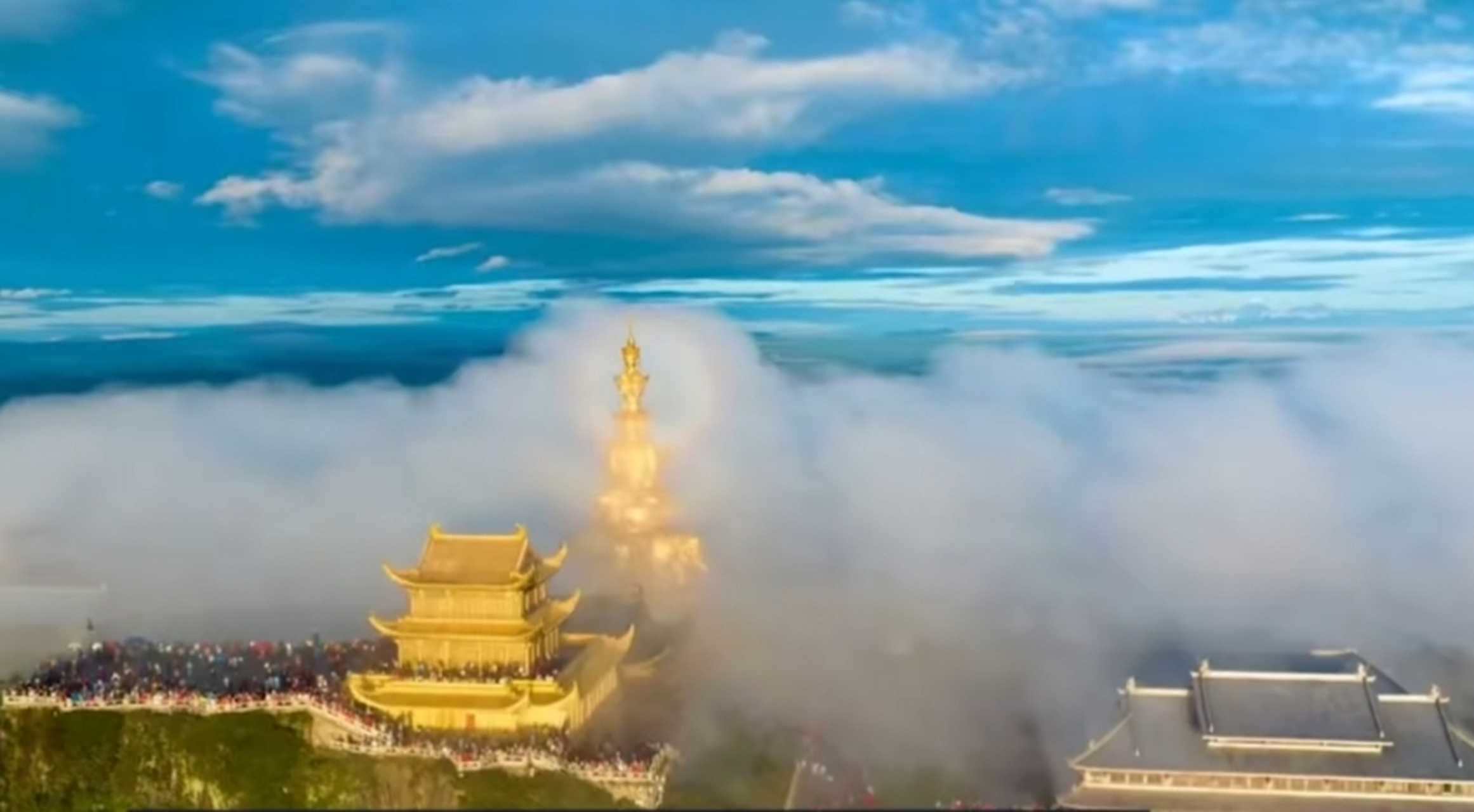 趣闻0208:峨眉金顶菩萨现佛光 #奇闻趣事