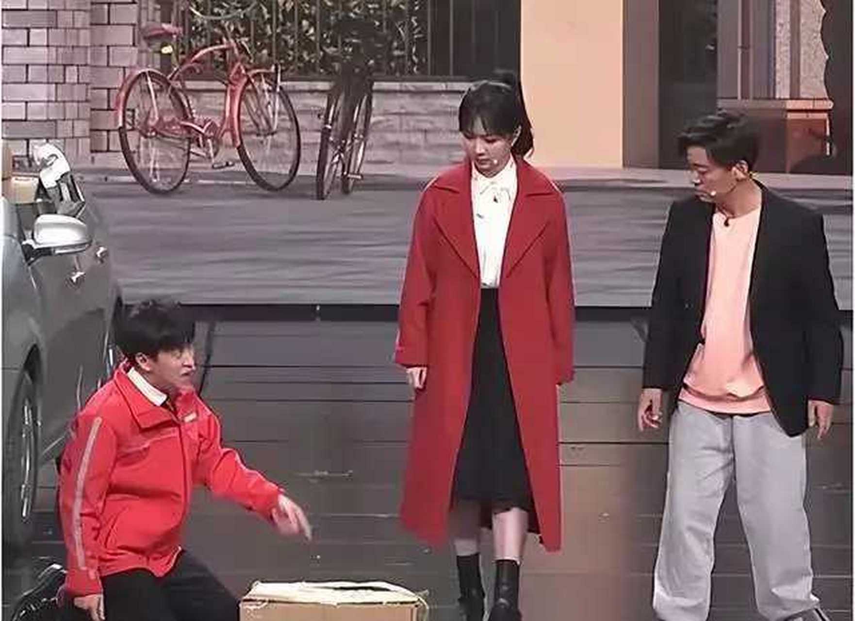 杨紫王宝强王宁的《马上到》小品,没笑出来  讲真的,这个小品看起来真