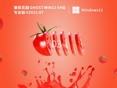 番茄花园 Ghost Win 11 64位 专业免费版 V2022.07 官方特别优化版