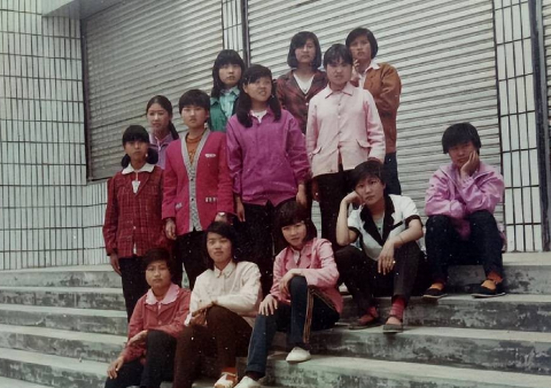 90年代中学生照片图片